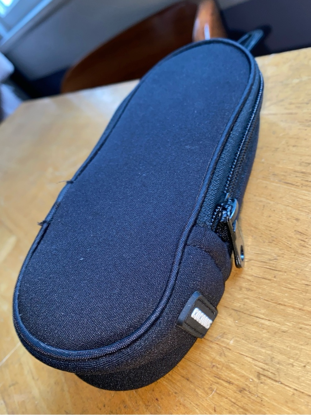 NEW Cocoons Black Soft Shell Eyeglasses Case Zipper/clip/strap Includes Cloth